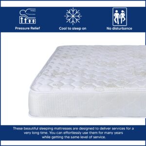 Spring Solution, 9-Inch Gentle Firm Tight top Innerspring Mattress, Full XL