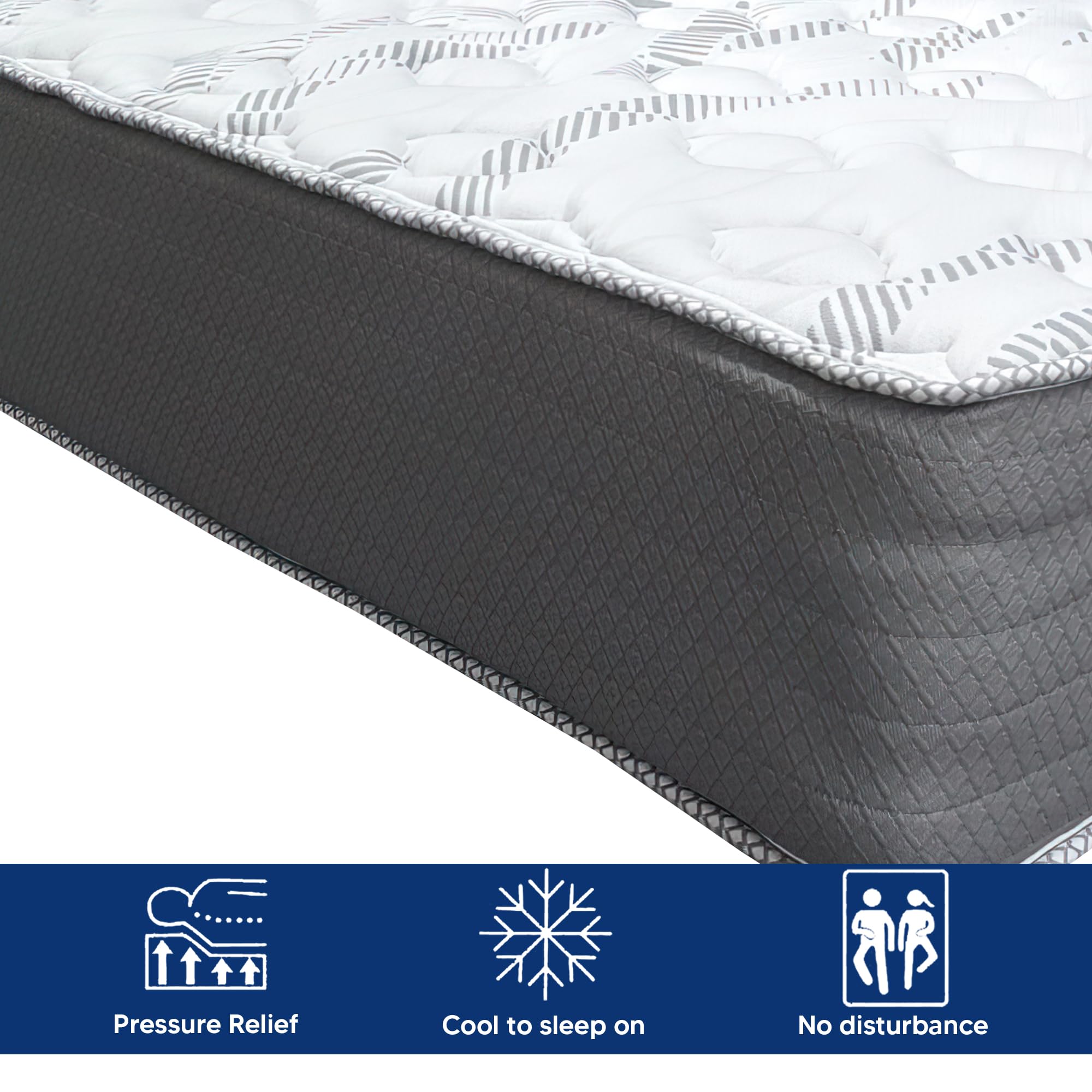 Greaton, 14-Inch Firm Double Sided Tight top Innerspring Mattress, King