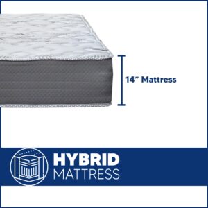 Treaton, 14-Inch Firm Double Sided Tight top Innerspring Mattress, King