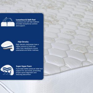 Mattress Solution, 9-Inch Gentle Firm Tight top Innerspring Mattress, Full XL