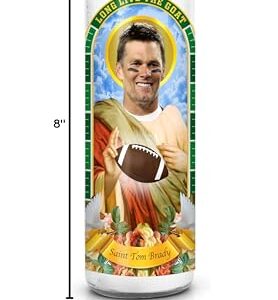 Saint Tom Brady: Celebrity Prayer Devotional Candle, Non Scented, Novelty Candle