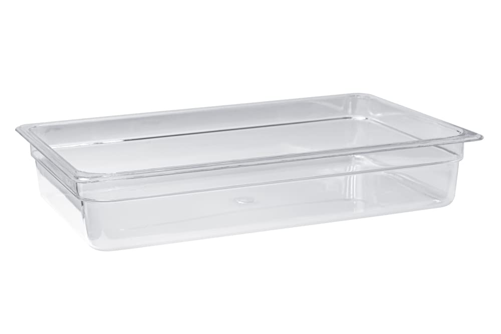 Chef's Supreme - Full Size Polycarbonate Food Pan, NSF Approved (4" Deep)