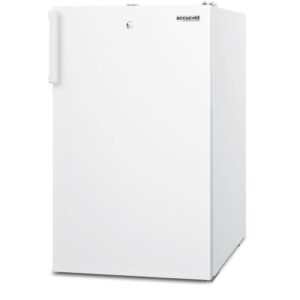 Summit Appliance FS407LW 20' wide counter height manual defrost all-freezer with lock, for general purpose use