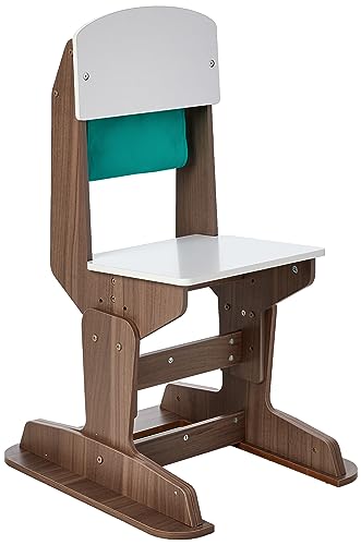 KidKraft Grow Together Pocket Adjustable Desk & Chair Gray Ash