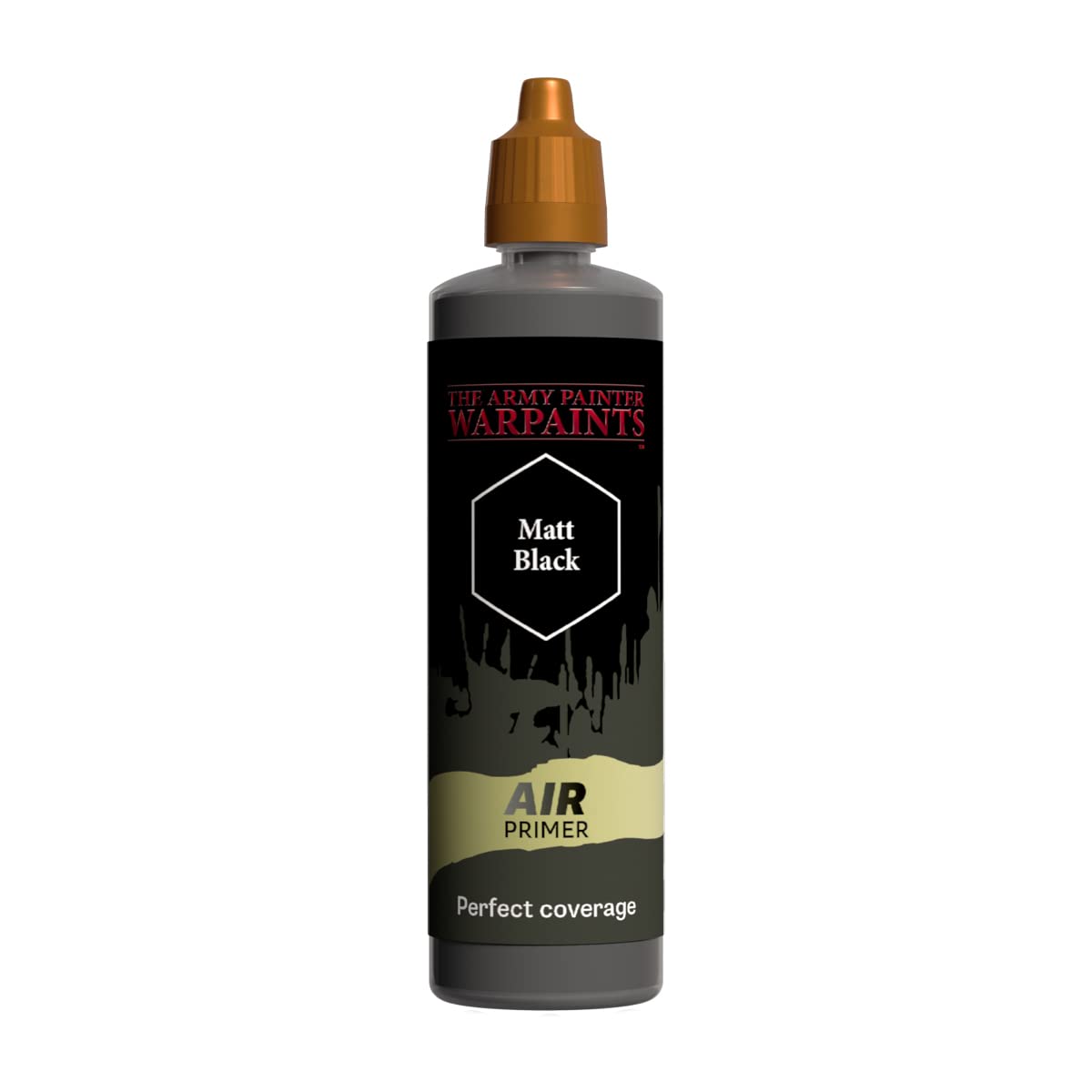 The Army Painter Warpaints Air Air Primer Matt Black 18ml Acrylic Paint for Airbrush, Wargaming and Modelling