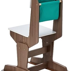 KidKraft Grow Together Pocket Adjustable Desk & Chair Gray Ash