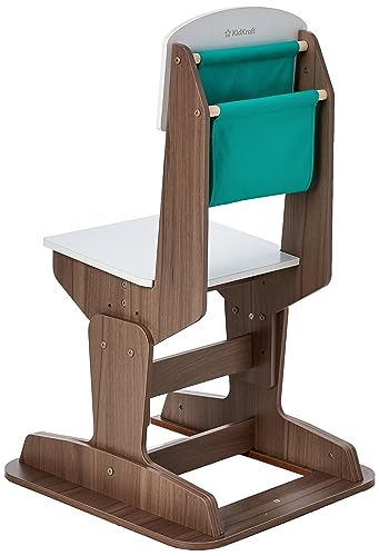 KidKraft Grow Together Pocket Adjustable Desk & Chair Gray Ash