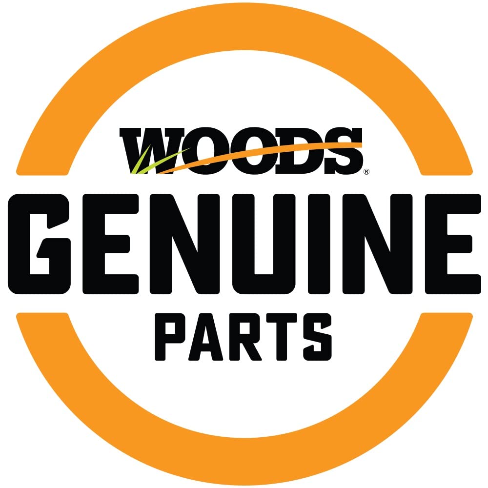 WOODS OEM 1008190 Genuine Replacement 1-1/2 Inch Blade Pin Kit, Compatible BW1260J Batwing Cutter, Authentic Performance Parts for Lawn Mower and Cutter Tractor Attachments