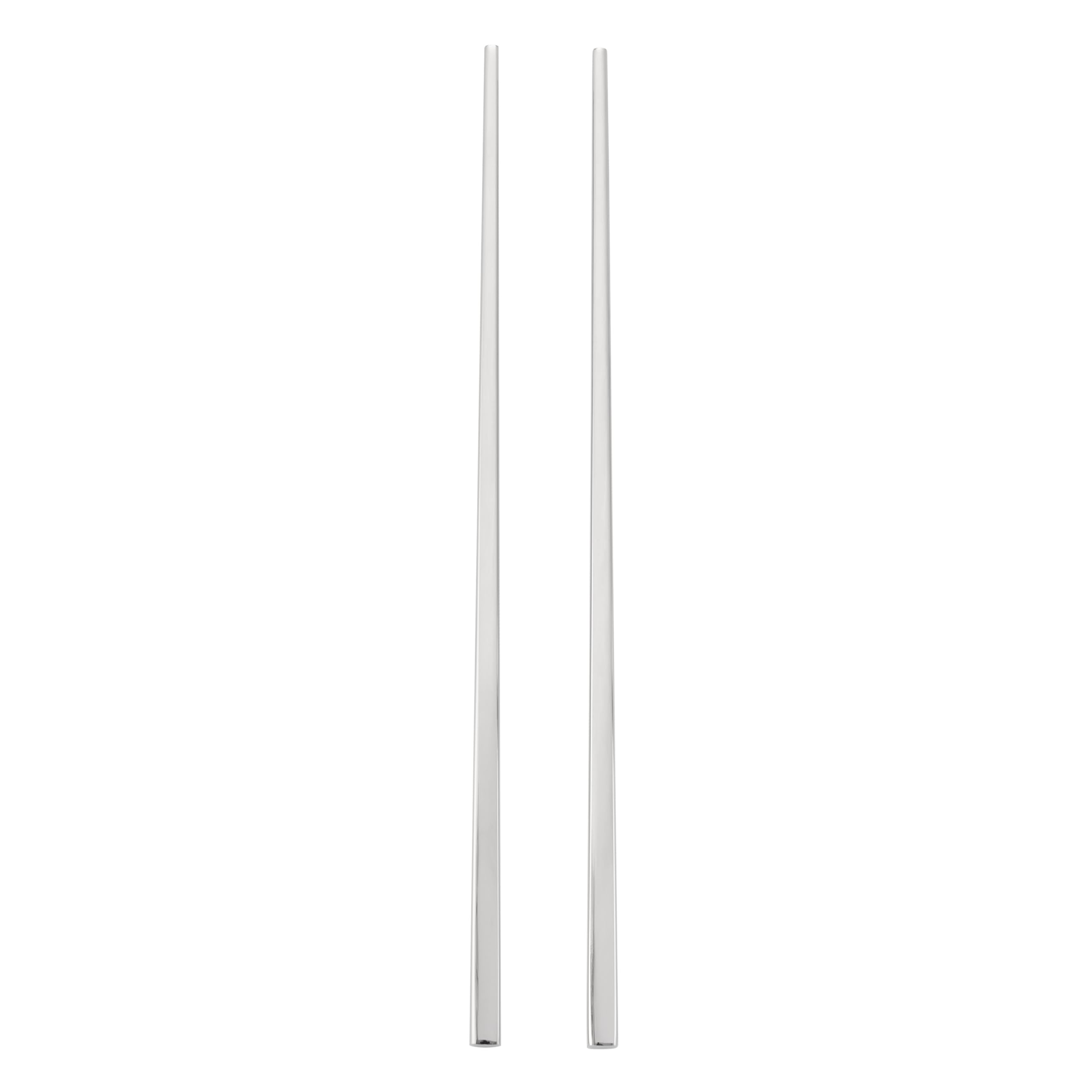 Hampton Forge Zephyr 18/10 Mirror 8 Pc Chopsticks, 0.30 LB, Metallic