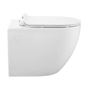 St. Tropez Wall Hung Toilet Bundle, Glossy White