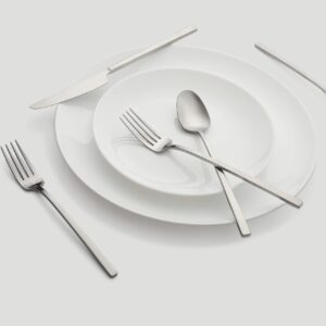 Cambridge Damaris 20-Piece Flatware Set, Service for 4, 0, SILVER SATIN