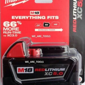 Milwaukee M18 48-11-1850 5.0 AH Batteries 5.0 18V (Genuine)