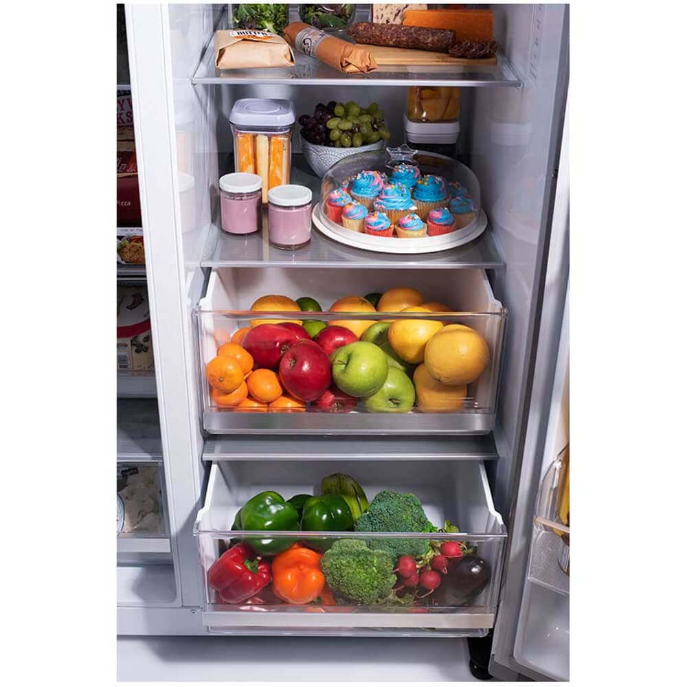 27 cu. ft. Side-By-Side Door-in-Door® Refrigerator with Craft Ice™