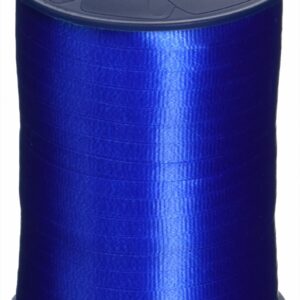 Value Ribbon Crimped 3/16" X 500 YD Birthday Decorations Curling Ribbon for Gift Wrapping, Royal Blue Ribbons for Crafts, Art Supplies and Birthday Gifts for Women and Men