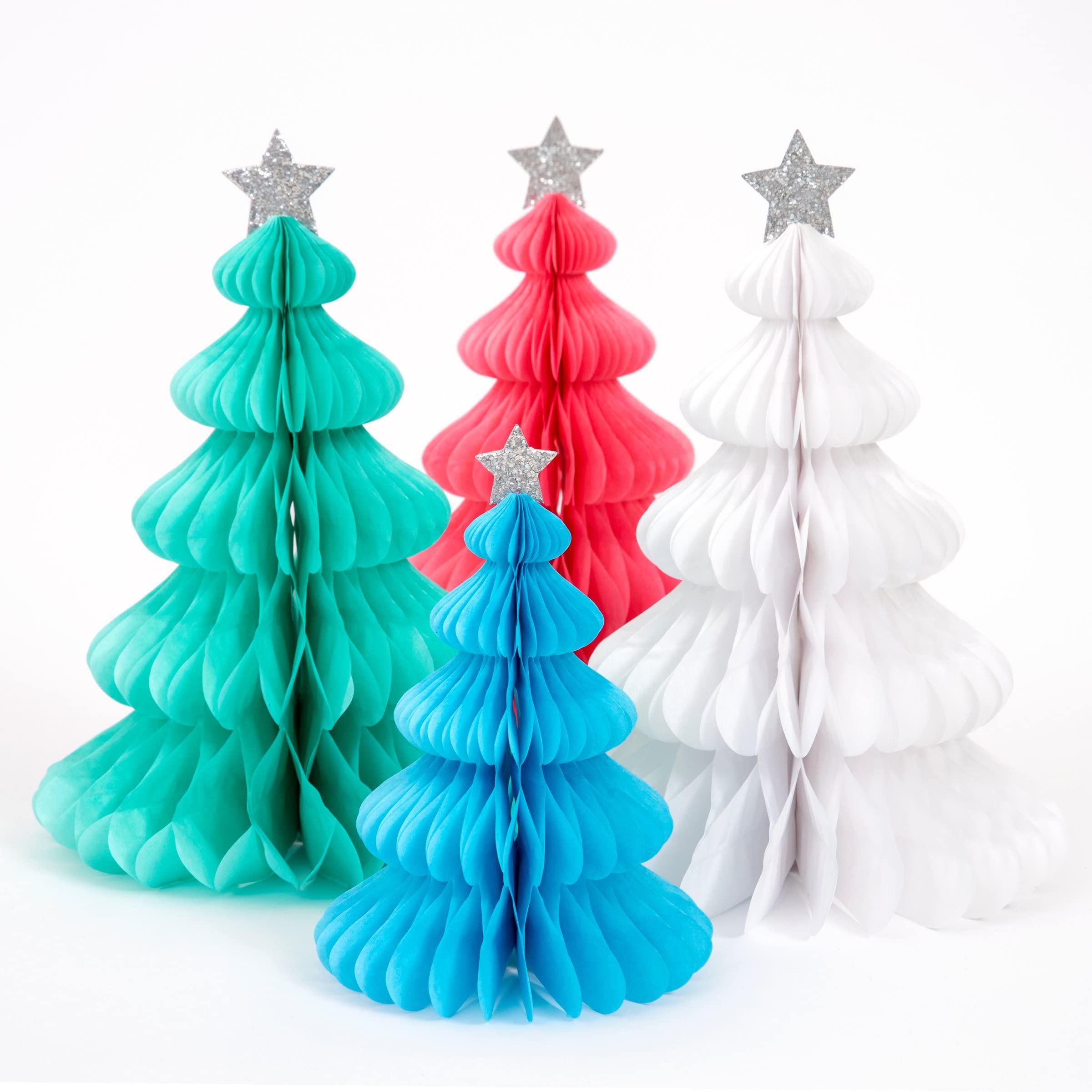 Meri Meri Rainbow Forest Honeycomb Decorations (Pack of 10)