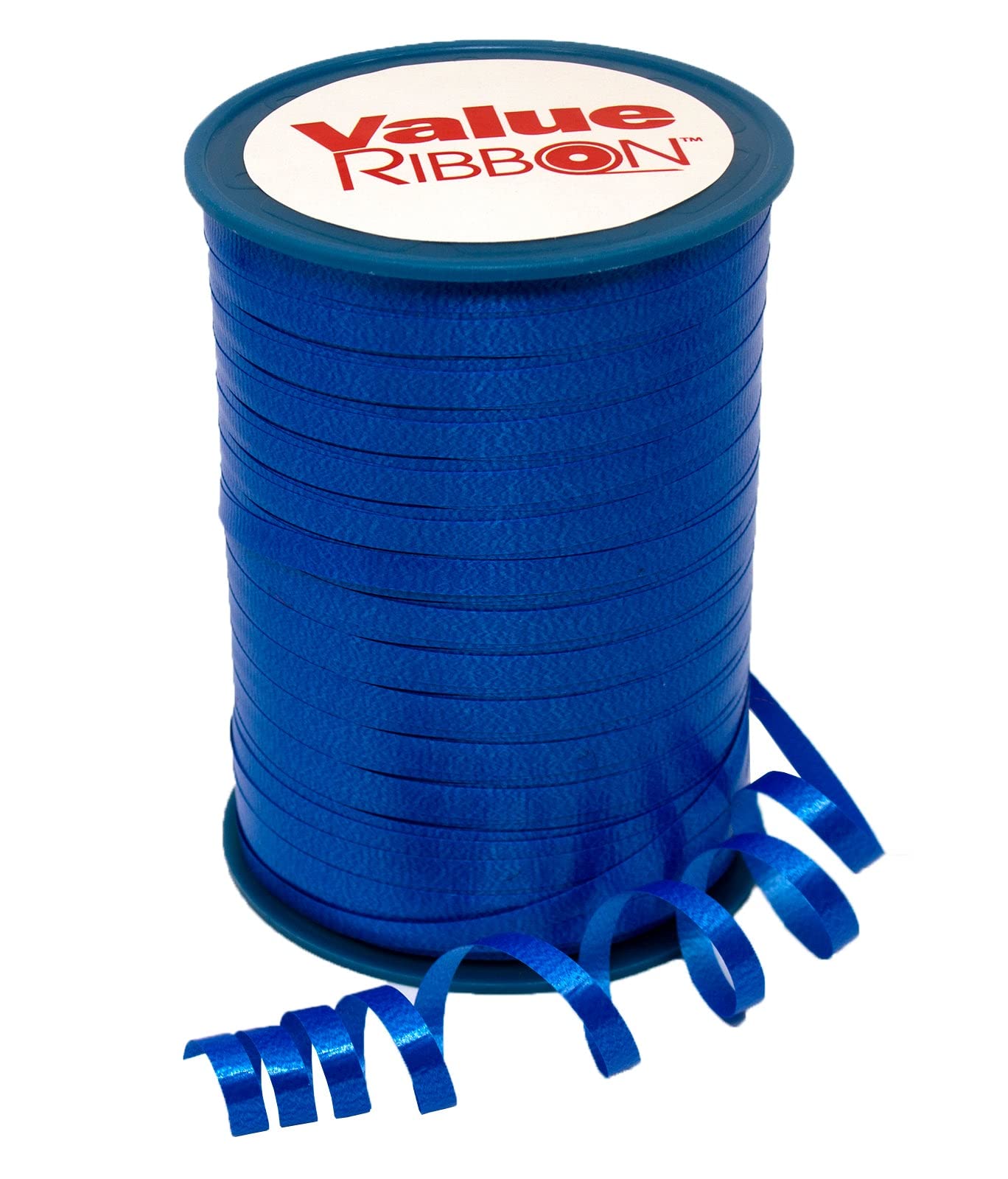 Value Ribbon Crimped 3/16" X 500 YD Birthday Decorations Curling Ribbon for Gift Wrapping, Royal Blue Ribbons for Crafts, Art Supplies and Birthday Gifts for Women and Men