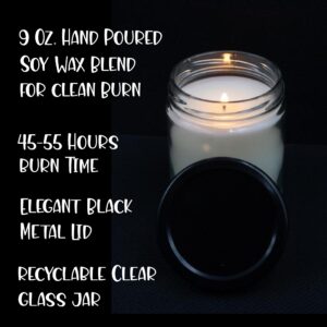 Sex Candle for Her Naughty Anniversary Christmas Valentines Day Idea for Wife Girlfriend Oral Sex Jokes Funny Lick My Clit 9 Oz. Vanilla Scented Soy Wax Candles for Women