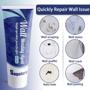 Drywall Repair Kits, Spackle Wall Repair Kit, Wall Surface Spackle Paste, Wall Mending Agent, Quick Solution to Fix The Holes Wherever Home Wall Also Works on Plaster