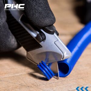 Pacific Handy Cutter QBAR Smart Auto Retract Metal Safety Cutter with Bladeless Tape Splitter (E13301-9)