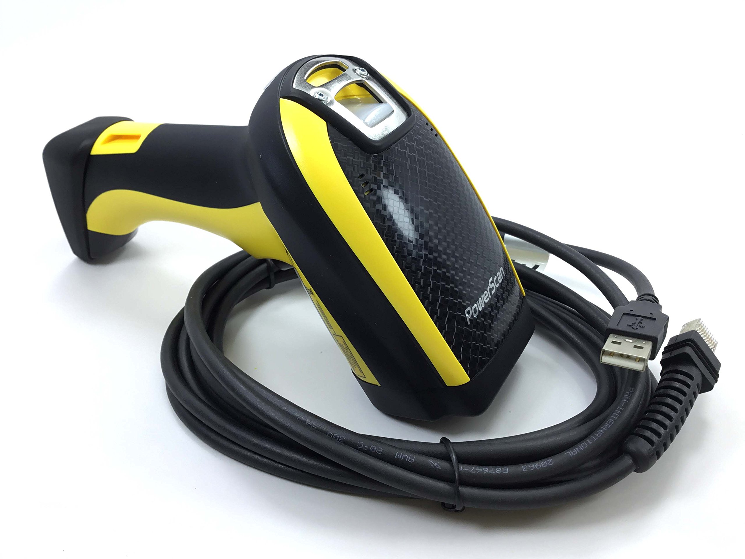 Datalogic PowerScan PD9531-HP (High Performance) Corded Handheld Omnidirectional Rugged 2D Area Imager Barcode Scanner with USB Ca Yellow