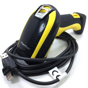 Datalogic PowerScan PD9531-HP (High Performance) Corded Handheld Omnidirectional Rugged 2D Area Imager Barcode Scanner with USB Ca Yellow