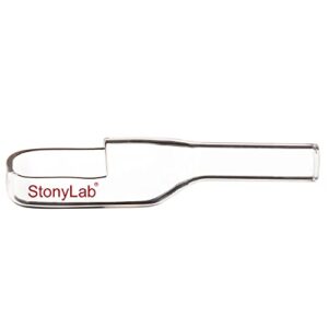 stonylab glass weighing funnel, borosilicate glass weighing funnel transfer funnel with pouring neck for sample transfer laboratory research