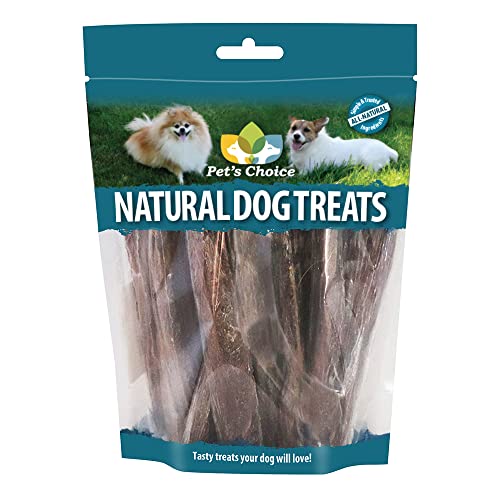 Pet's Choice Natural Dog Treats, 6'' Bullies, 25 Count, Brown (CW6-PZ25)