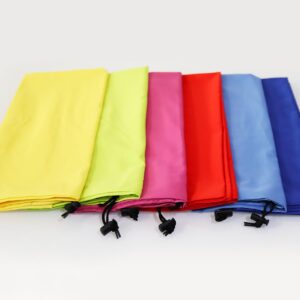 YETHAN Extra Large Laundry Bag 6 Pack, Varied Colors, Travel Laundry Bags with Drawstring Closure, 30"x40", for college, dorm and apartment dwellers (6PCS)