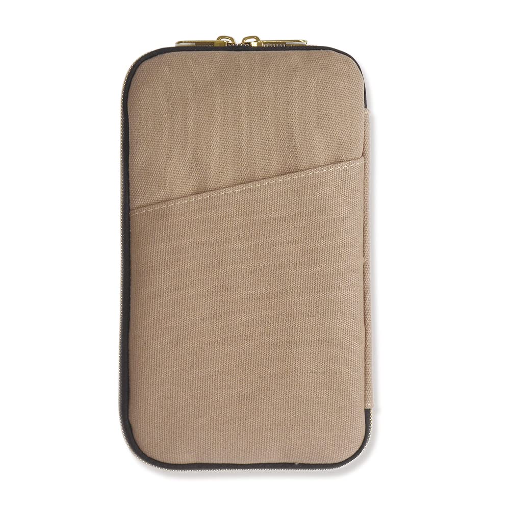 M-Plan 010141-13 Swallow x CUBIX Pen Case, Beige