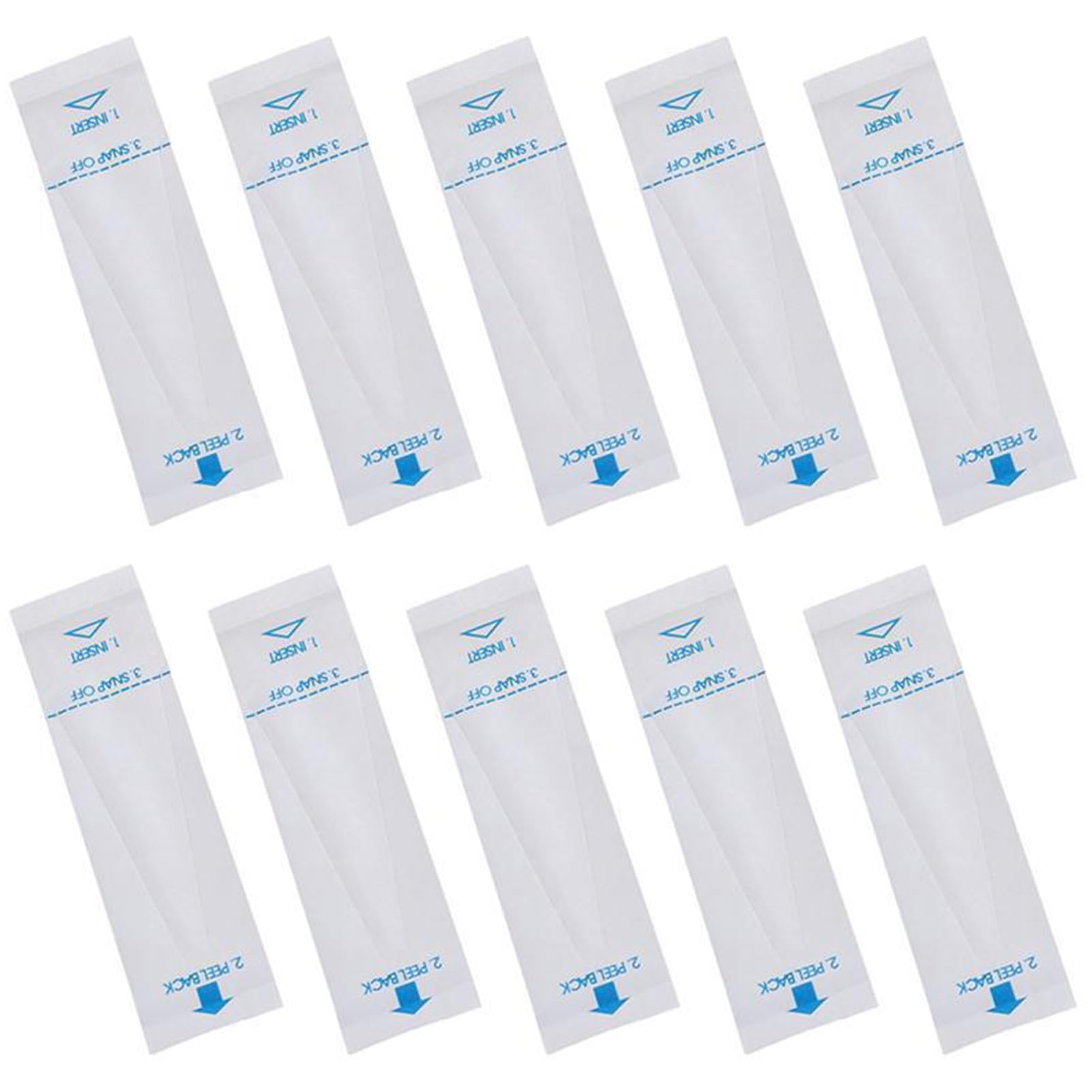 100 Pcs Disposable Probe Covers for Digital Oral Thermometers Rectal Thermometer Sleeves Universal Probe Covers for Thermometer Safe & Sanitary & Healthy (White)