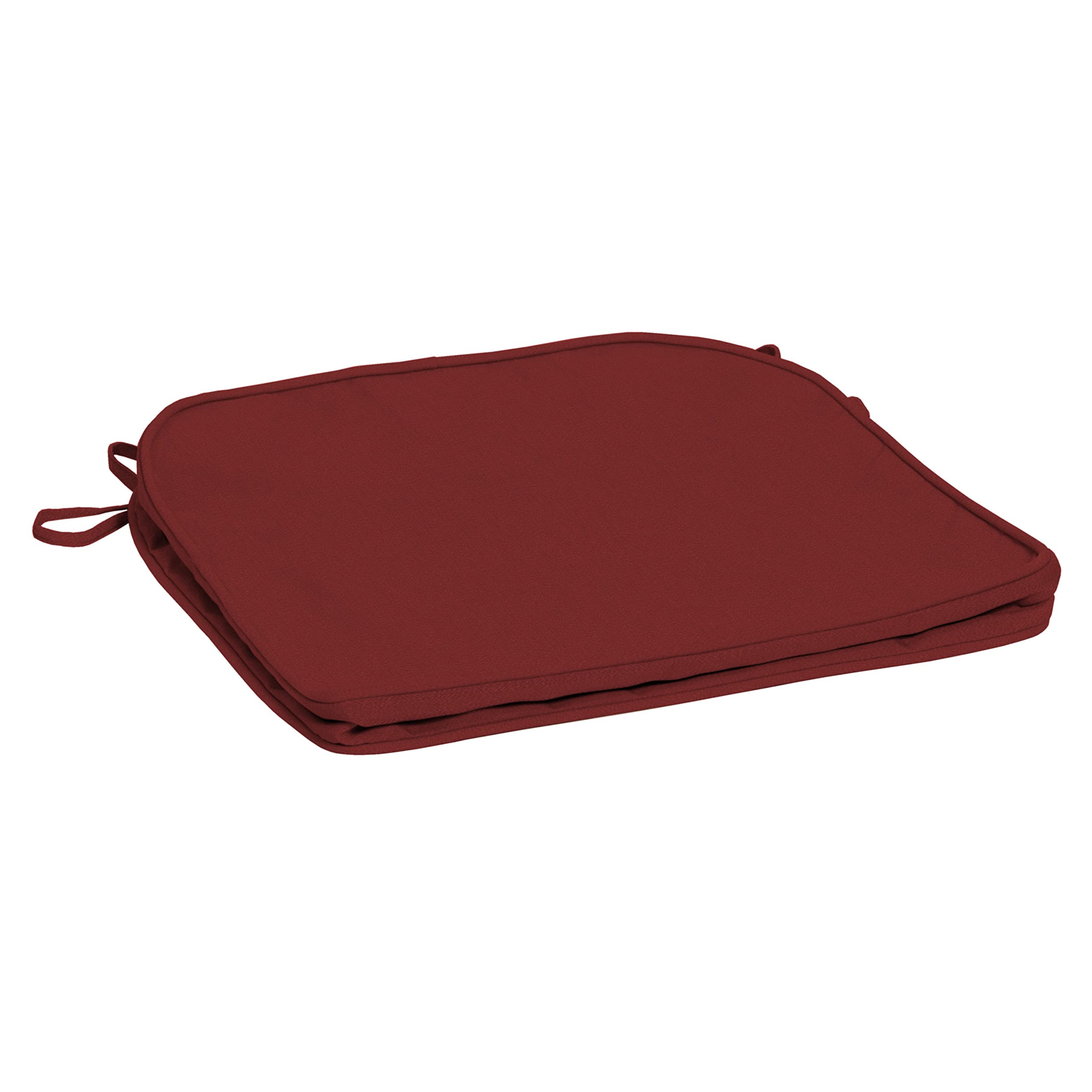 Arden Selections ProFoam Performance Outdoor Seat Cushion 19 x 20, Classic Red