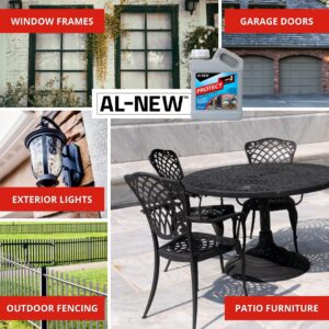 AL-NEW Step 2 Protect | Restoration Solution for Outdoor Patio Furniture, Garage Doors, Window Frames, Exterior Lights & Fencing (16 Ounce)