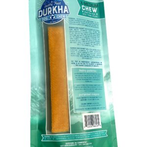 Durkha Himalayan Cheese Chews for Dogs | Natural Long Lasting Dog Chew Made from Yak or and Cow Milk | Great for Aggressive Chewers | Does Not Stain Carpets or Furniture. (6 Pack)