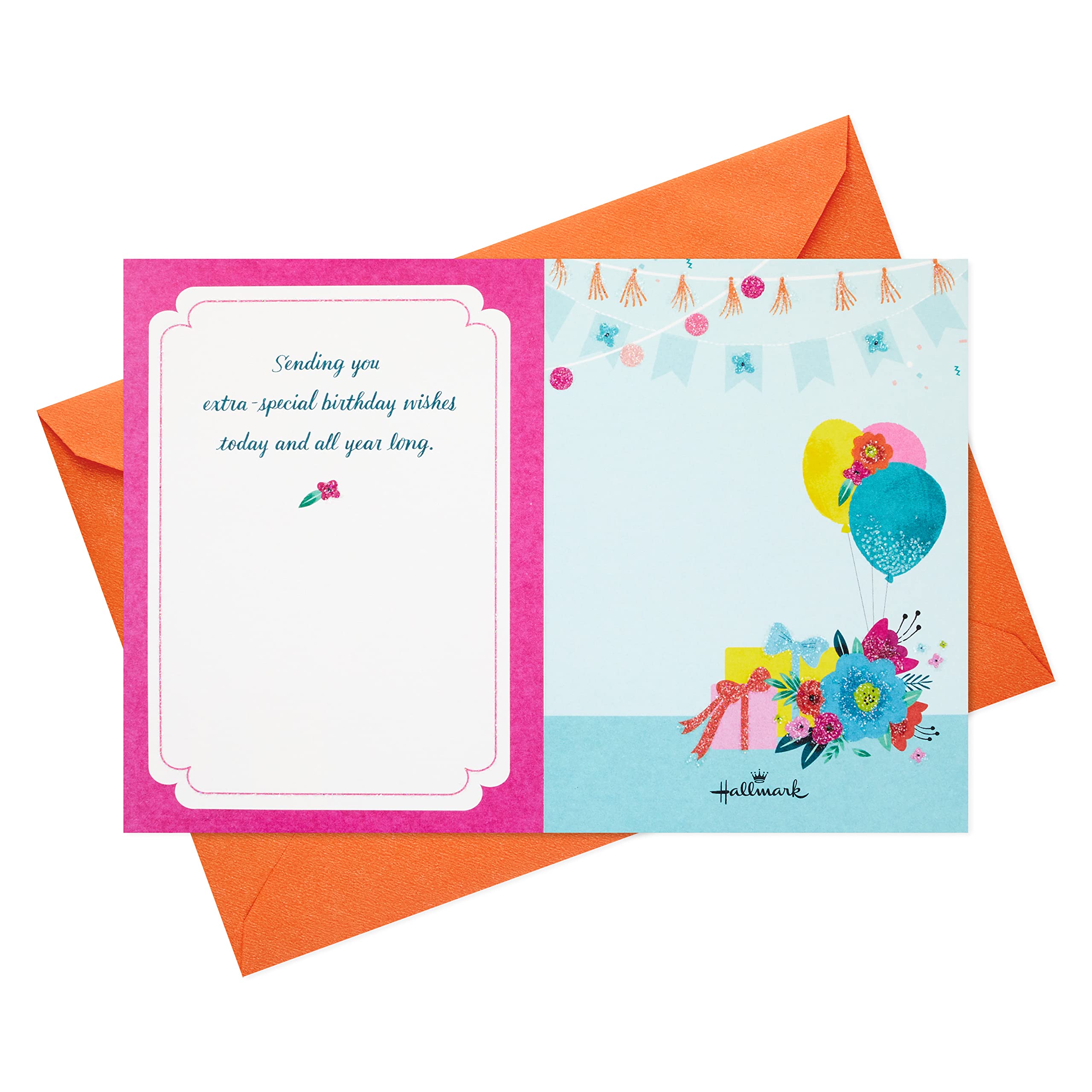 Hallmark Paper Wonder Pop Up Birthday Card (Floral Birthday Cake)