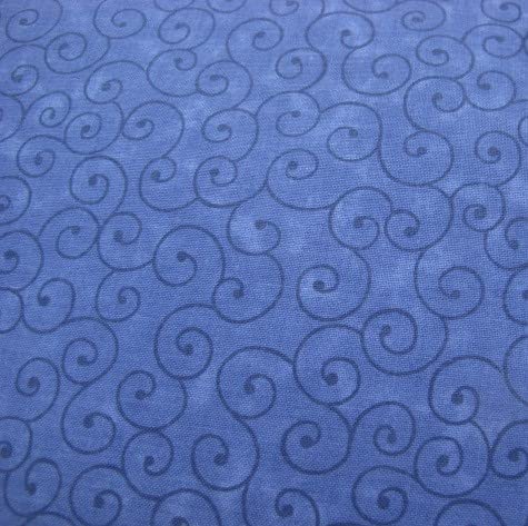 108” Wide 100% Cotton Tilt-A-Whirl Navy Quilt Backing