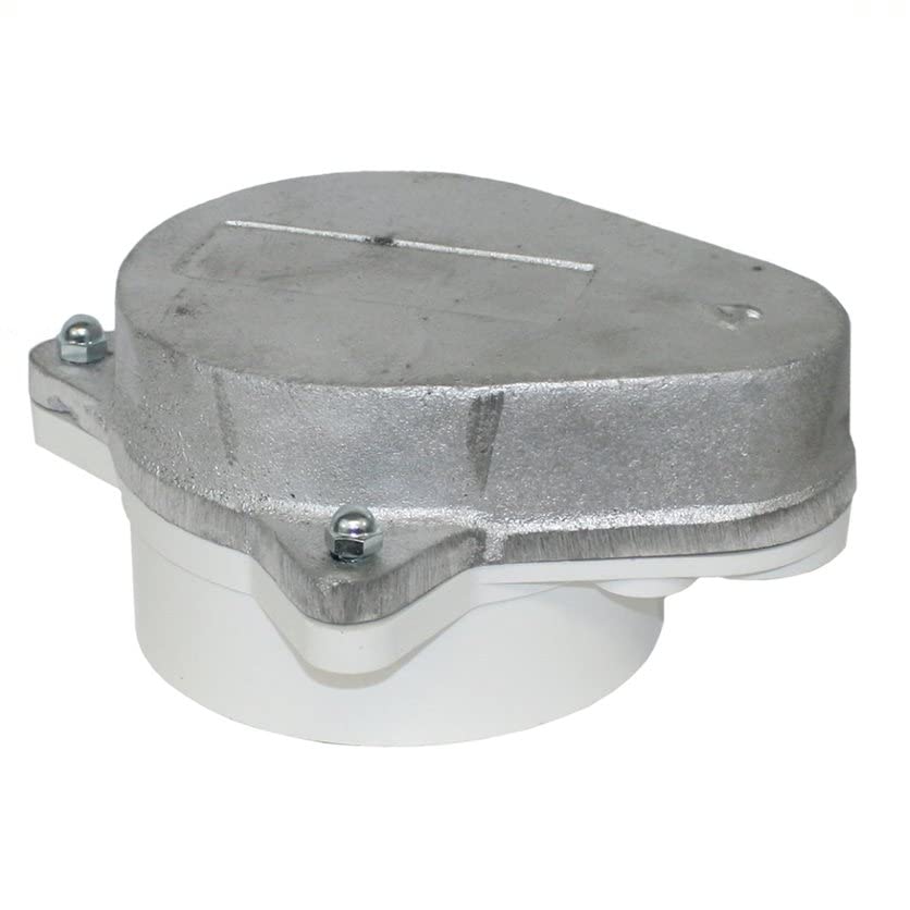 Merrill MFG 4" Watertight Sanitary Aluminum, ABS well cap, Seal