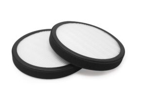 2 pack of premium h13 true hepa filter compatible with pure enrichment purezone halo air purifier model peairdsk compatible with sharper image personal air purifier item # 207073 207009