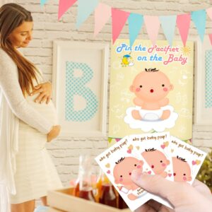 Hooqict Baby Shower Scratch Off Game 49 Cards Boys Girls Dirty Diaper Baby Shower Party Games What's In My Diaper Raffle Cards Door Prizes Who Got Poopie Gender Reveal Games Supplies Lottery Tickets