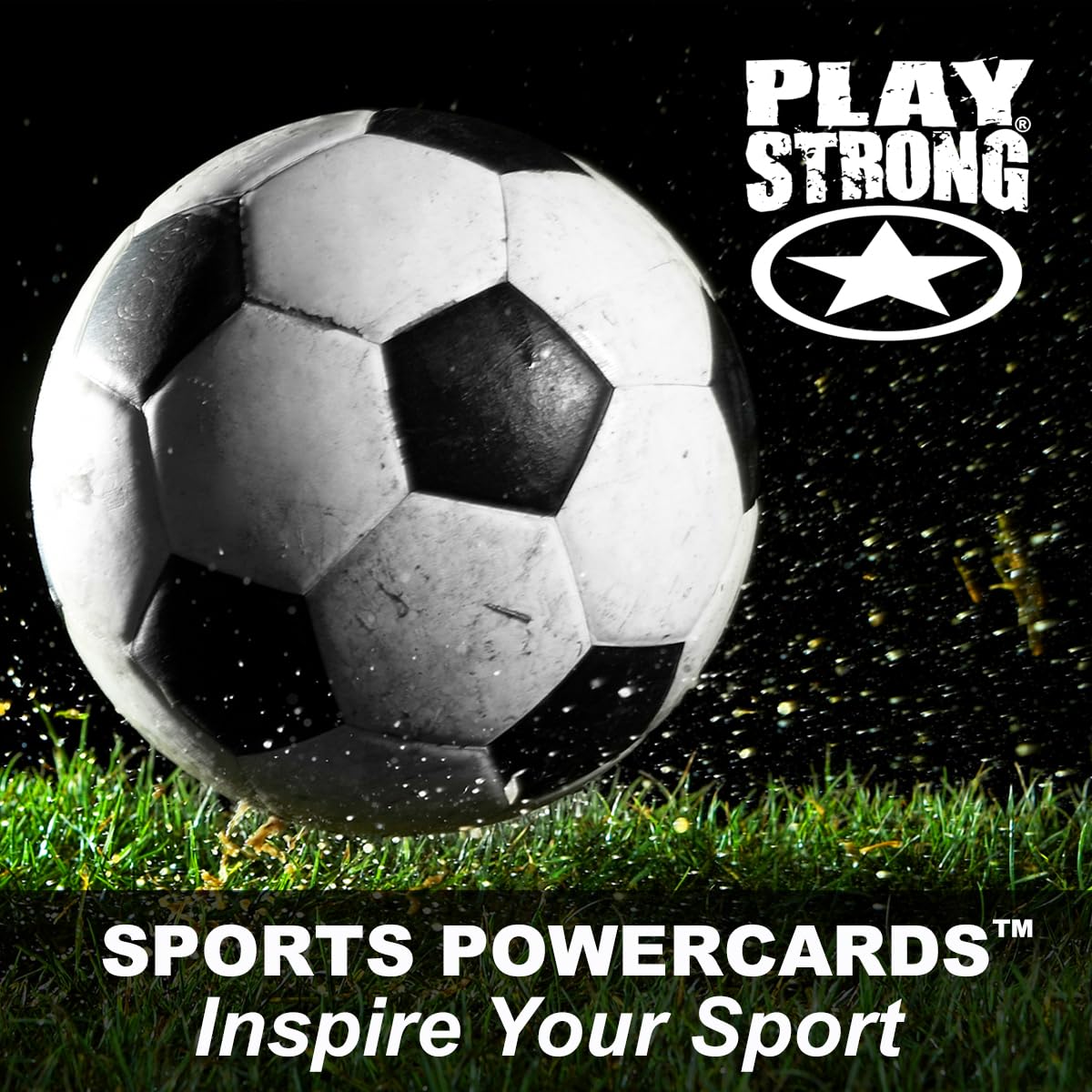 Play Strong Soccer Happy Birthday Baller Birthday Card 1-Pack (5x7) Illustrated Sports Birthday Cards Greeting Cards Awesome for Soccer Players, Coaches and Fans Birthdays, Gifts and Parties!