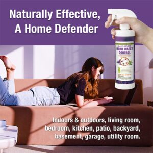 EcoVenger All Purpose Home Insect Control 1/2 Gallon with Trigger Sprayer, for Fleas, Fruit Flies, Gnats, Moths, Roaches, Spiders, Fast Kill