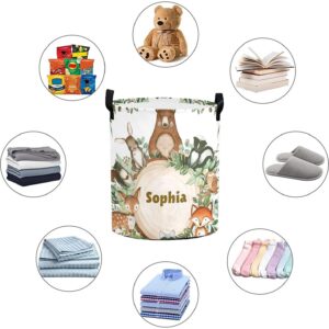 Our Little Princess Laundry Basket Hamper Large Storage Bin with Handles for Gift Baskets, Bedroom, Clothes