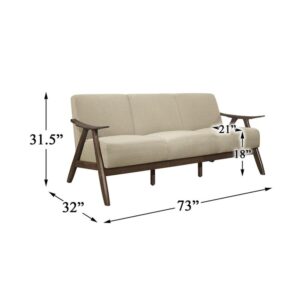 Lexicon Montana Living Room Sofa, Brown