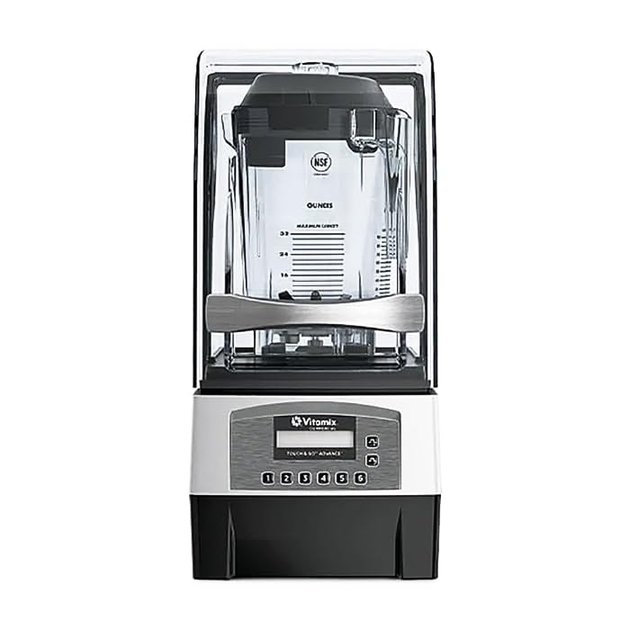 Vitamix 068255-ABAB Touch & Go Advance 32 Ounce Bar Blender, White