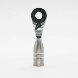 711L Mini Ratchet Wrench - One of the World's Smallest 1/4 Inch Ratchet Wrench For Tight Spaces - Connect to Any Hex Head Extensions to Meet Your Needs