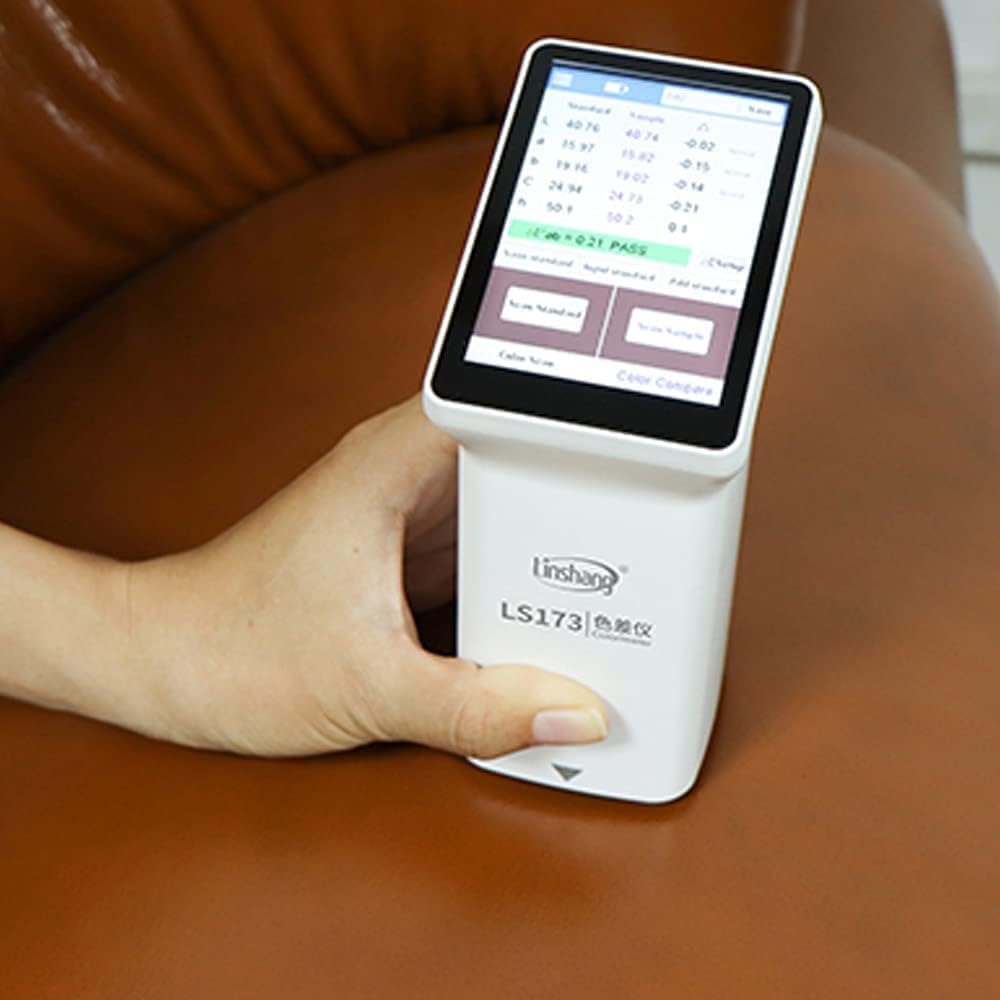 RaeSung LS173 Smart Touch Screen Colorimeter Color Meter Tester for Coating Ceramic Plastic Paint Color Measurement Comparison