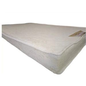 plur soft mattress, 6 inches thick, comfort plush touch sheet, queen size, white