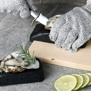 Oyster seat Open Oyster Shucking Clamp Oyster Shucking Heavy Duty Oyster Plastic Crab Shucker Oyster Shucker Tools Oyster Shucker Holder Mini Tools PVC Seafood shelling