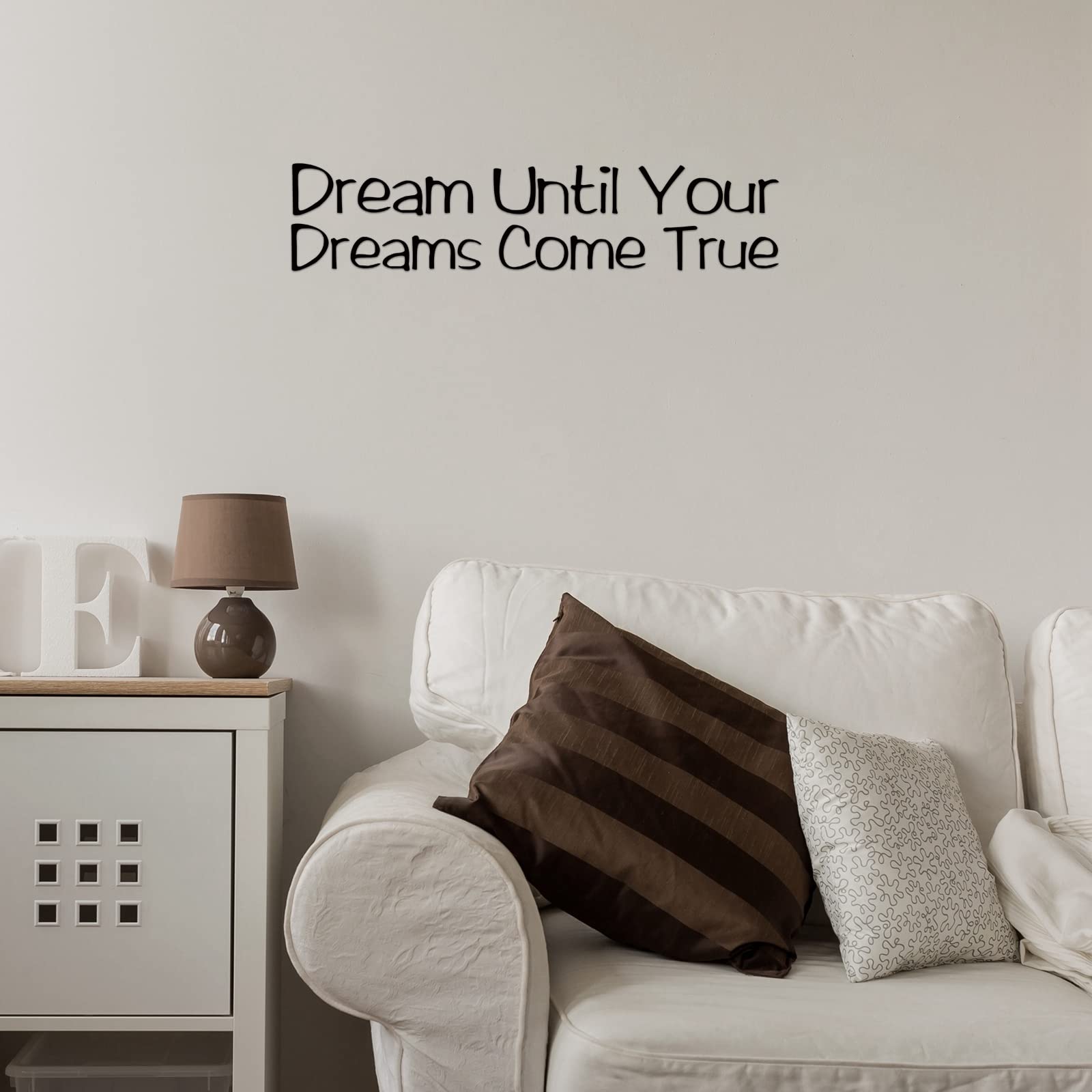 Inspirational Wall Decals Vinyl Wall Quotes Stickers Motivational Wall Decals Peel and Stick Positive Affirmation Decals for Kids Teens Bedroom Living Room Office Bathroom Wall Decor