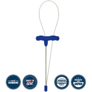 IKEJIME RUGGED Ike Jime Kit: Ikijime Fish Spike With Shinkejime Stainless Steel Wire (Yellowtail, Sea Bass, Bream), Blue