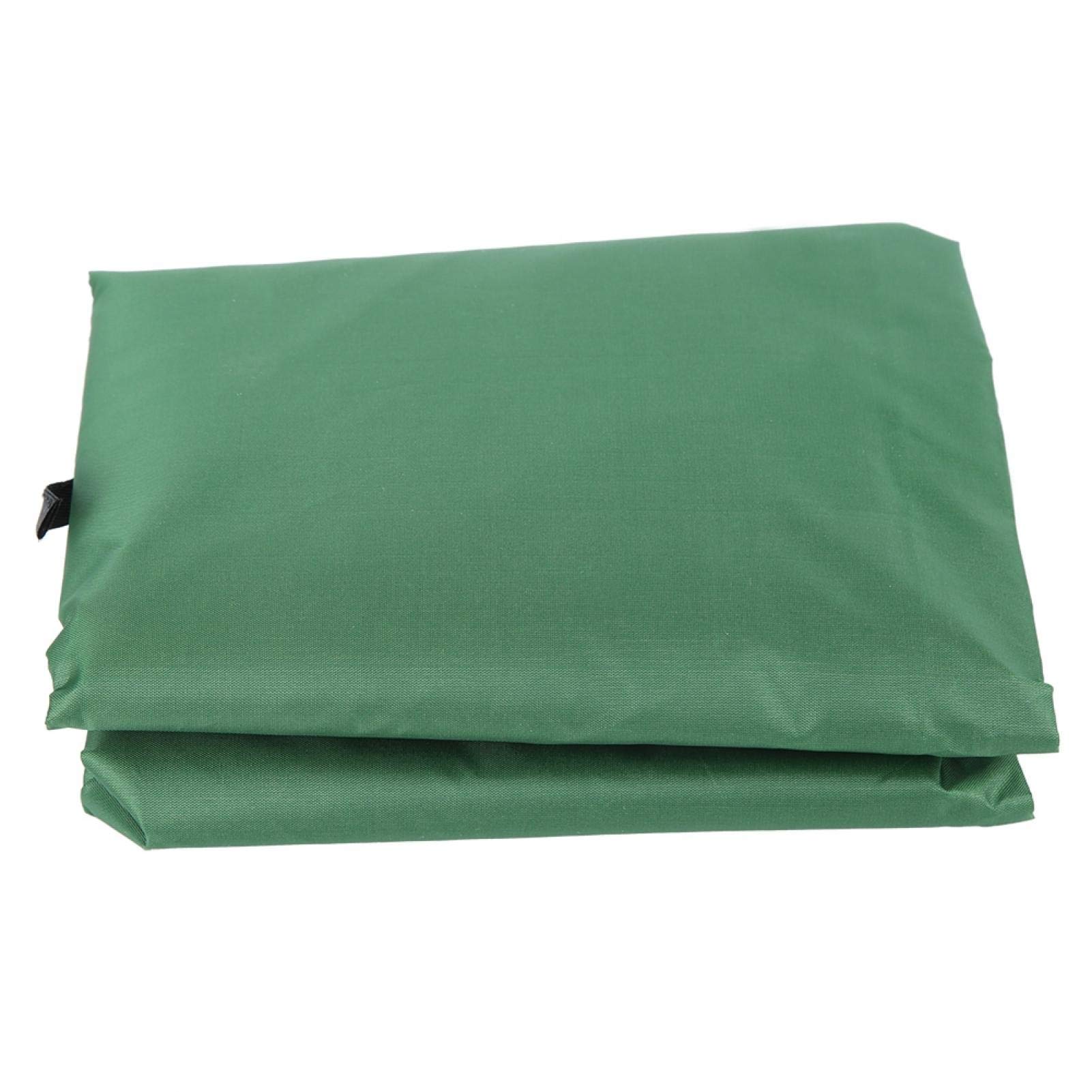 Outdoor Swing Cushion Cover, 3 Seater Replacement Swing Seat Pads Cushion for Patio Garden Yard Swing Chair(Green)